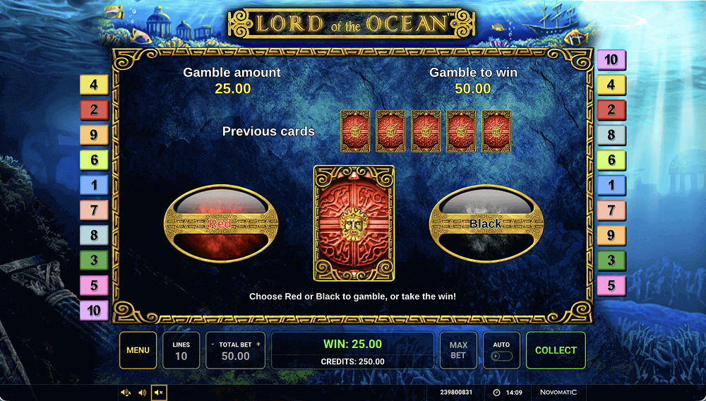 Особенности видео слота Lord of the Ocean